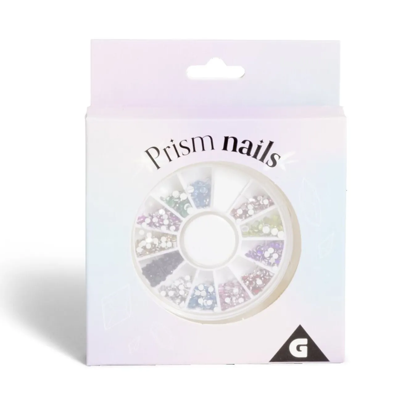 Gifi Beauté^Strass autocollants pour ongles effet prisme