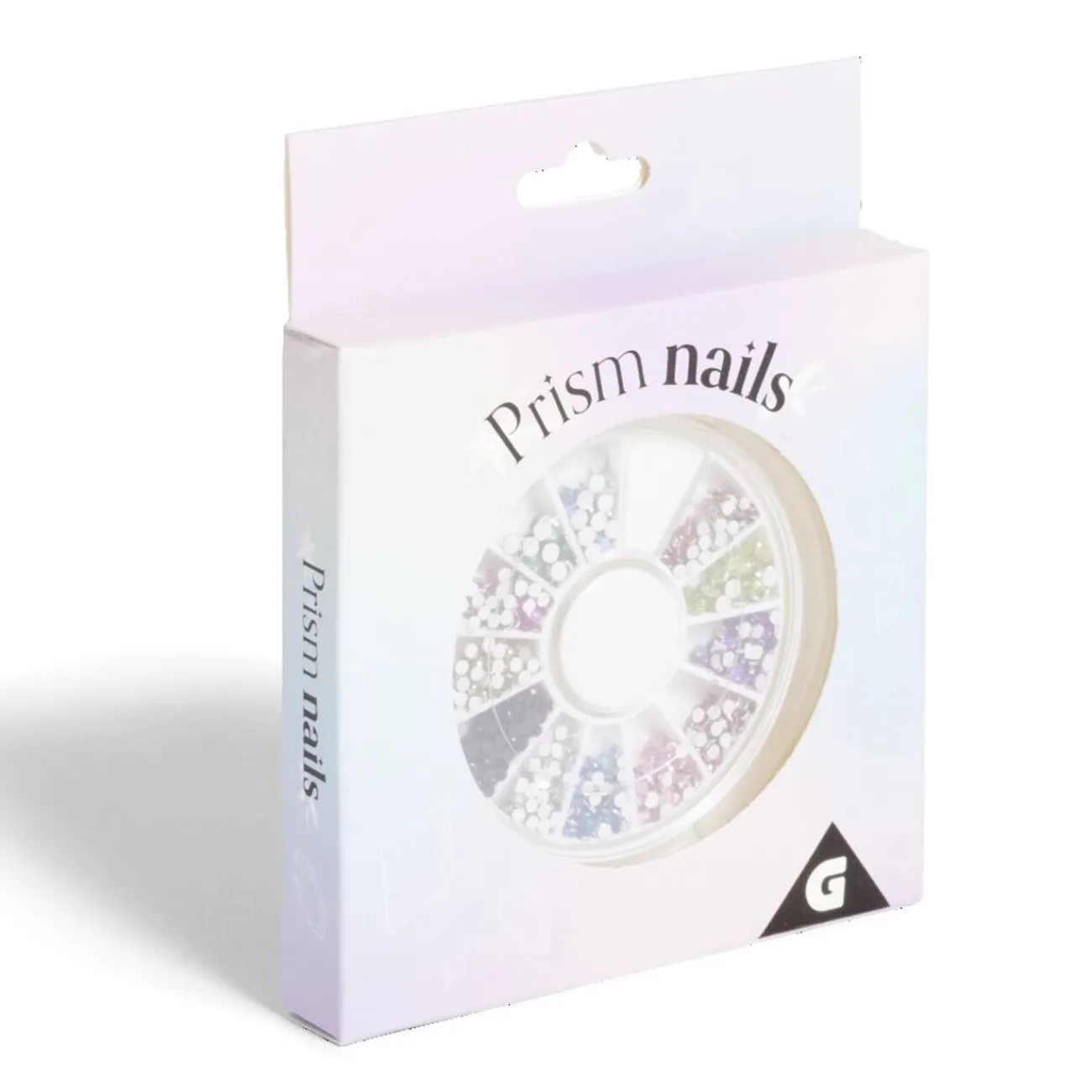 Gifi Beauté^Strass autocollants pour ongles effet prisme