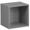 Gifi Rangement|Structure Box Cube 1 case 35x30x35cm bois gris
