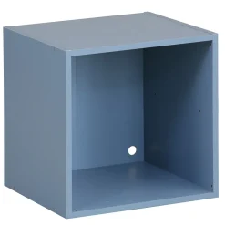 Gifi Rangement|Structure Box Cube 1 Case Bleu - 35,2x30xH35,2 cm