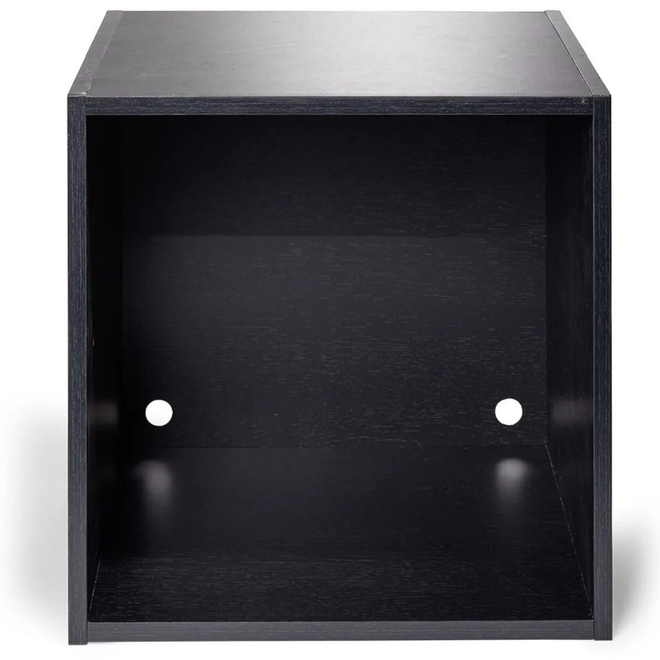 Gifi Rangement|Structure Box Cube 1 case 35,2x30x35,2cm bois noir