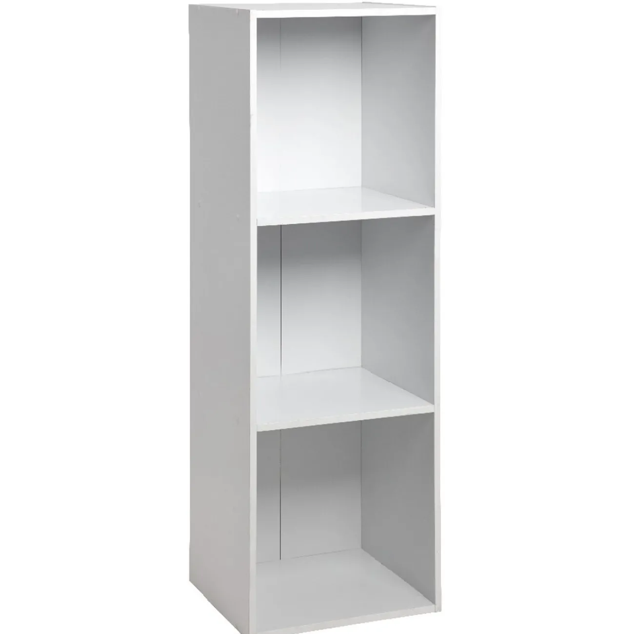 Gifi Rangement|Structure Box Cube 3 cases 35x30x103cm bois blanc