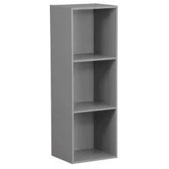Gifi Rangement|Structure Box Cube 3 cases 35x30x105cm bois gris