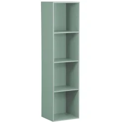 Gifi Rangement|Structure Box Cube 4 cases 35x30x137cm bois vert