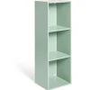 Gifi Rangement|Structure Box Cube 3 cases 35x30x105cm bois vert