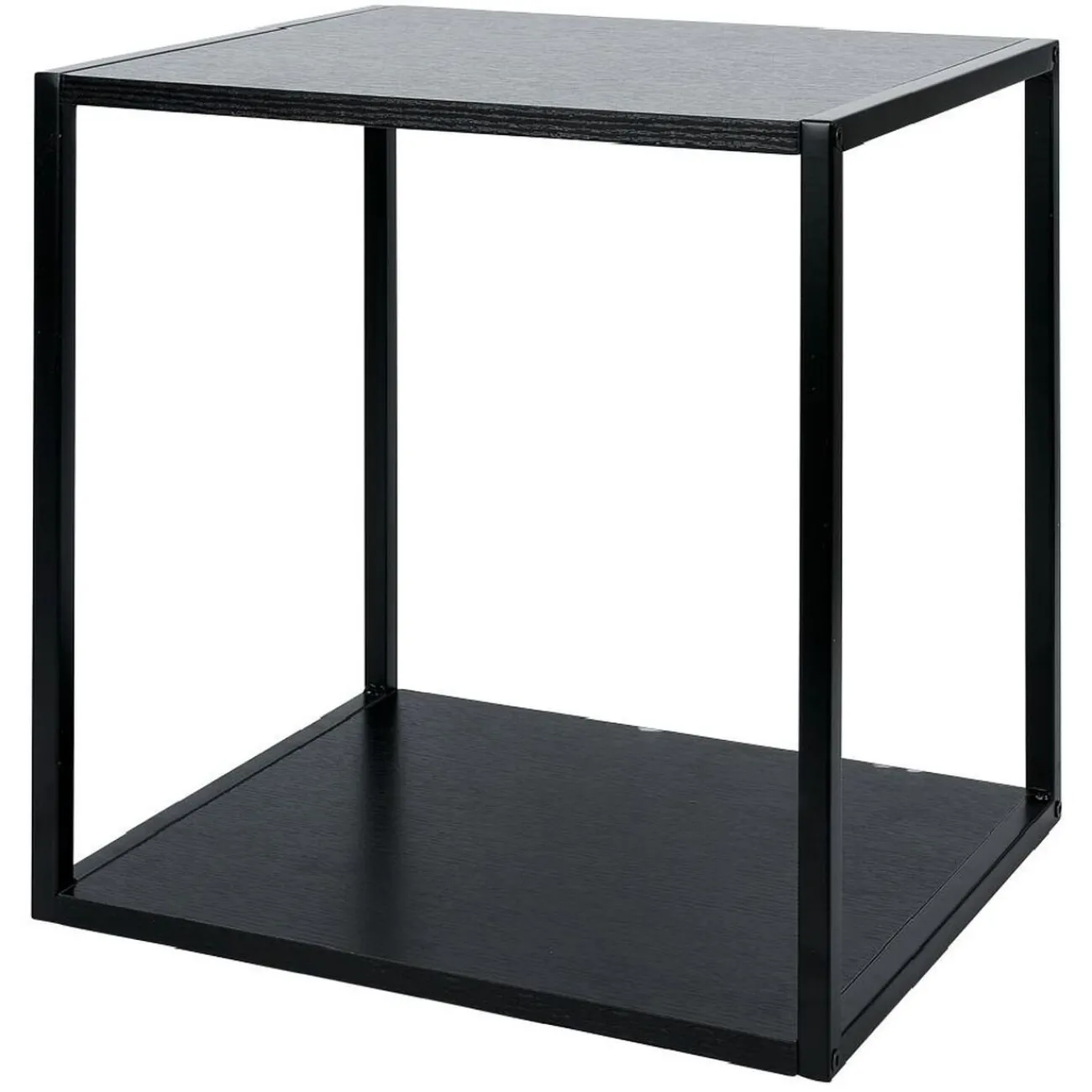 Gifi Rangement|Structure Box Cube 35x30x35cm métal noir