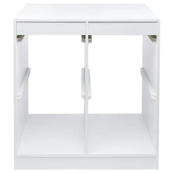 Gifi Rangement|Structure de rangement carrée pour 4 bacs coulissants