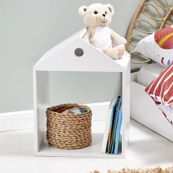 Gifi Rangement|Structure maison enfant Box Cube bois blanc