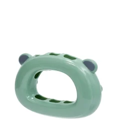 Gifi Aménagement Salle De Bain^Support 3 brosses à dents enfant vert