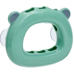 Gifi Aménagement Salle De Bain^Support 3 brosses à dents enfant vert