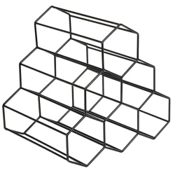 Gifi Support déco range bouteilles x6