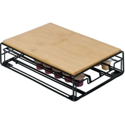 Gifi Support machine à café avec tiroir à capsules 21x31xH7,5cm