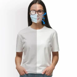 Gifi Bien-Être^Support sous masque respirant réutilisable blanc x10