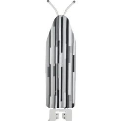 Gifi Entretien Du Linge|Table à repasser design rayures gris noir