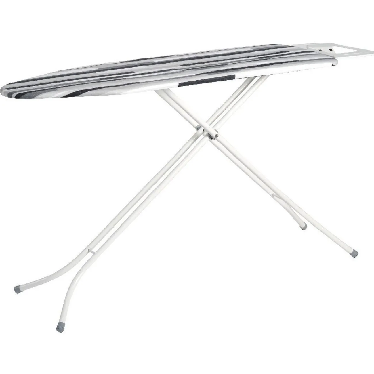 Gifi Entretien Du Linge|Table à repasser design rayures gris noir