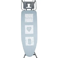 Gifi Entretien Du Linge|Table à repasser motif coeur Love bleu et blanc