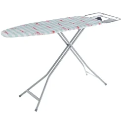 Gifi Entretien Du Linge|Table à repasser motif flamant rose avec support
