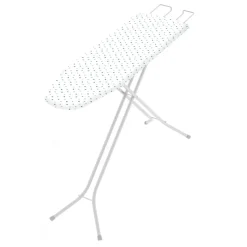 Gifi Entretien Du Linge|Table à repasser motif point parsemé blanche et bleue