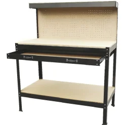 Gifi Aménagement Atelier^Établi en métal pour atelier garage