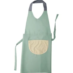 Gifi Entretien Du Linge|Tablier de ménage imprimé noir