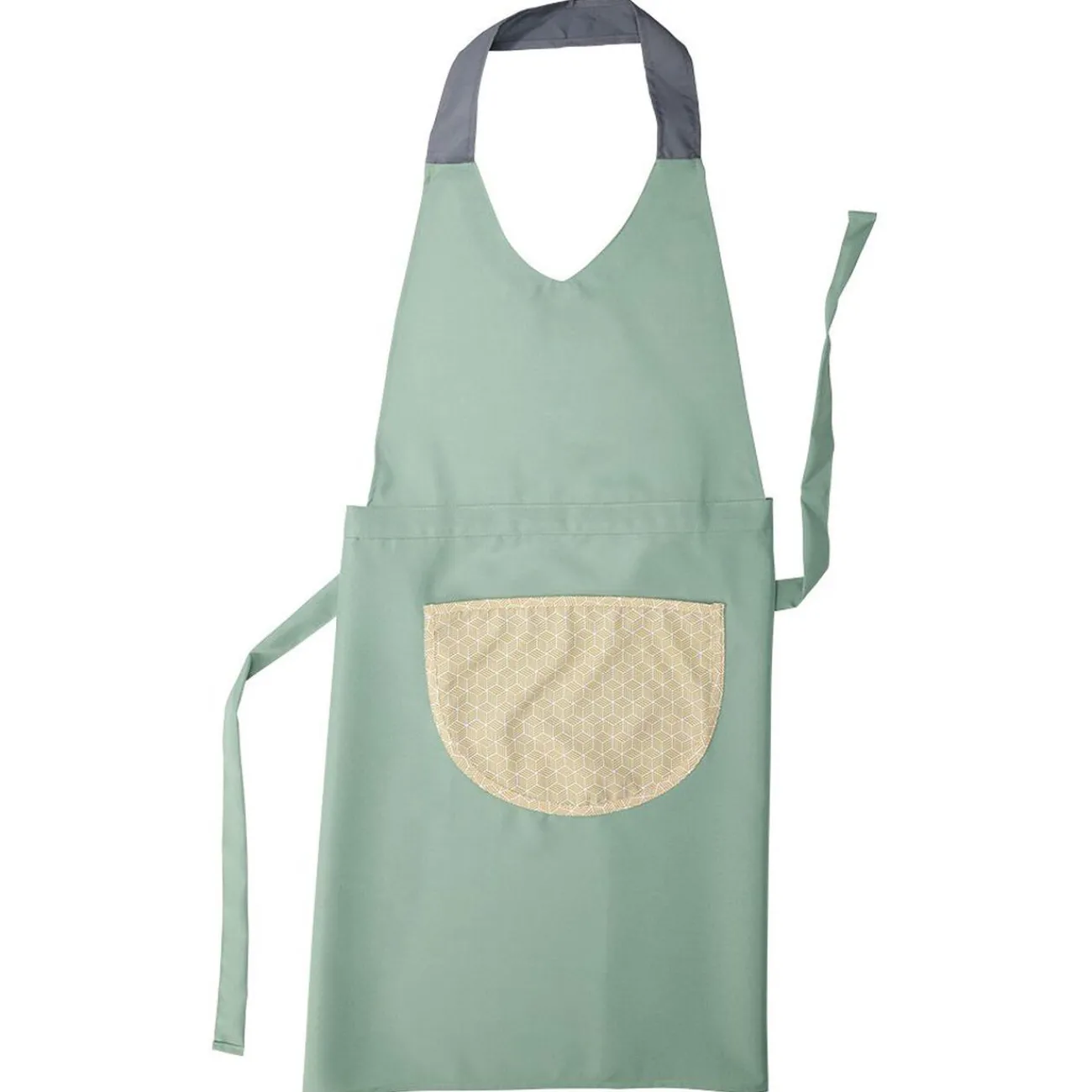 Gifi Entretien Du Linge|Tablier de ménage imprimé noir