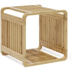 Gifi Rangement|Étagère 1 case Macao bambou naturel - L.33xP.33xH.33 cm
