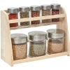 Gifi Étagère à épices et ses 8 bocaux