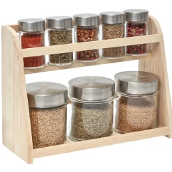 Gifi Étagère à épices et ses 8 bocaux