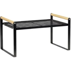 Gifi Étagère à poser métal et bois 35,5x19,5xH19,5cm