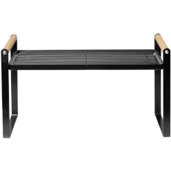 Gifi Étagère à poser métal et bois 35,5x19,5xH19,5cm