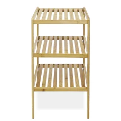 Gifi Aménagement Salle De Bain^Étagère bambou 3 niveaux