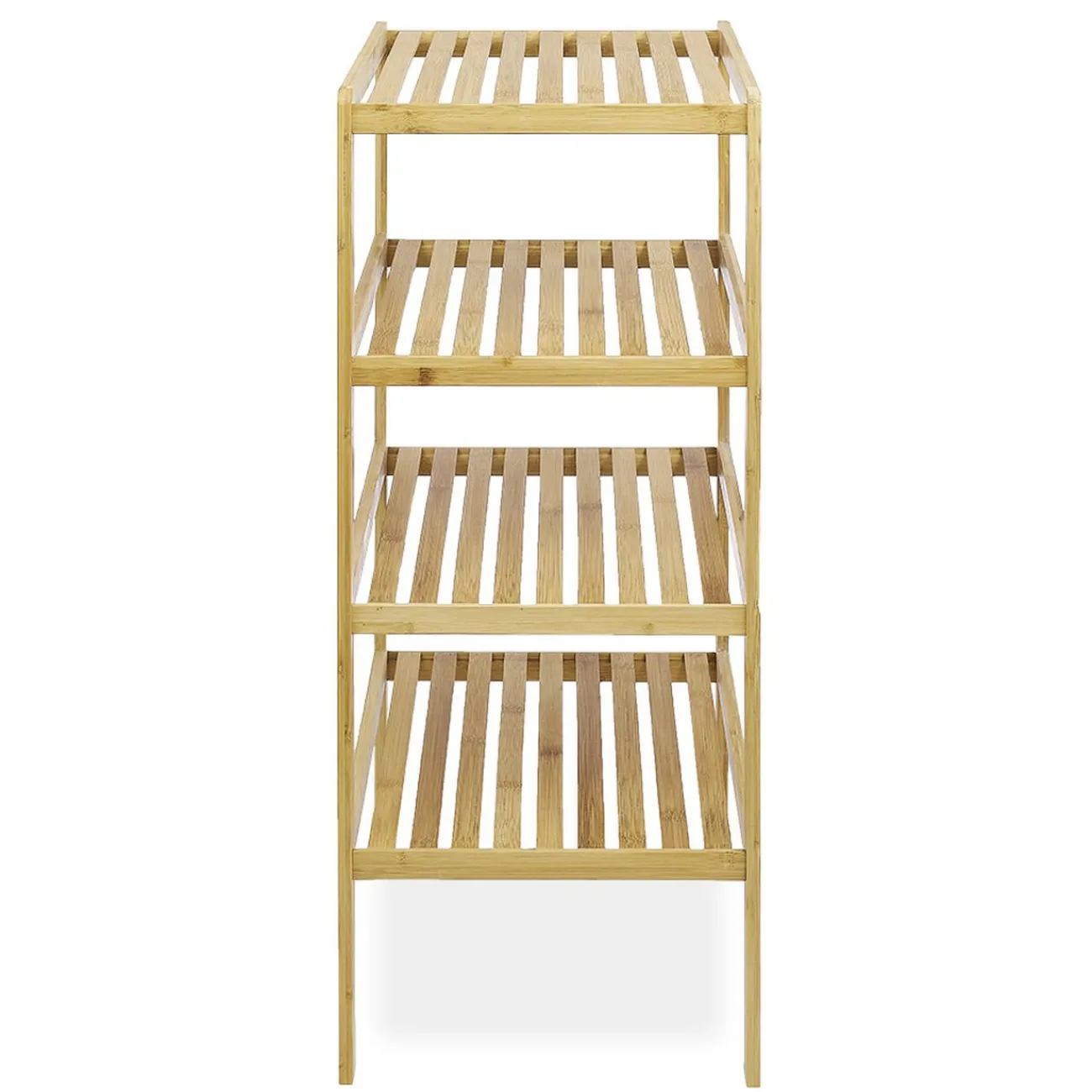 Gifi Aménagement Salle De Bain^Étagère bambou 4 niveaux