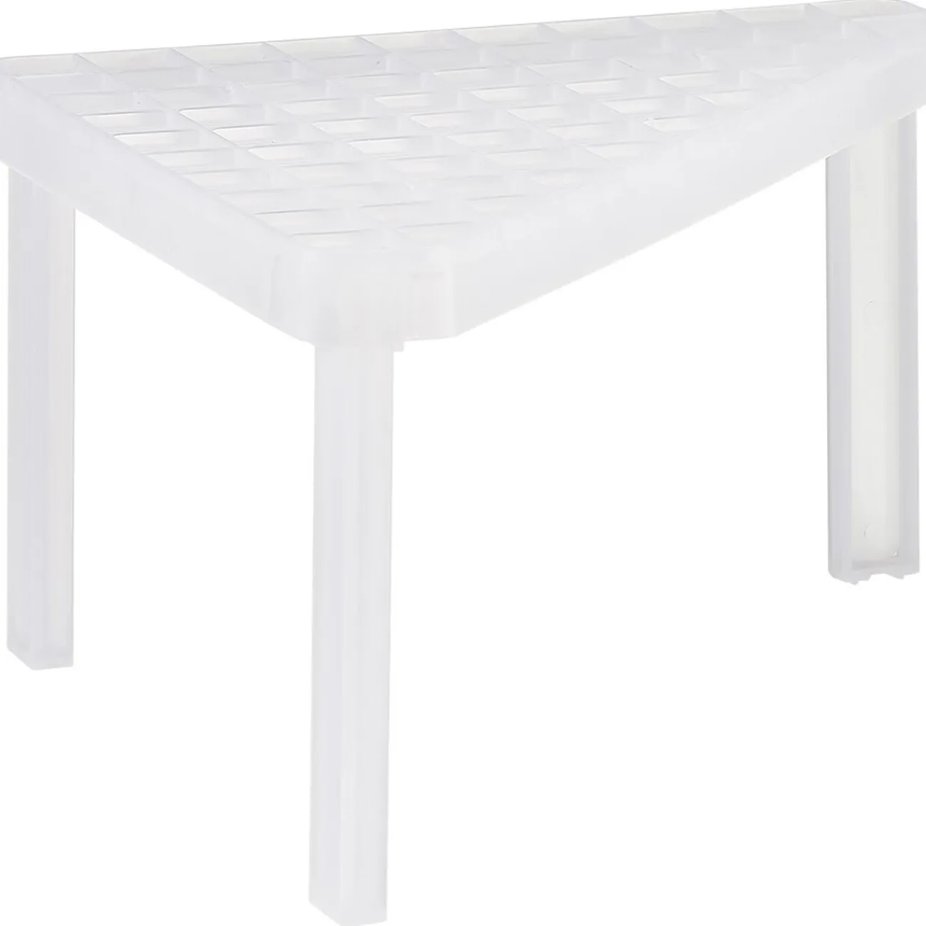 Gifi Étagère d'angle cuisine plastique blanc