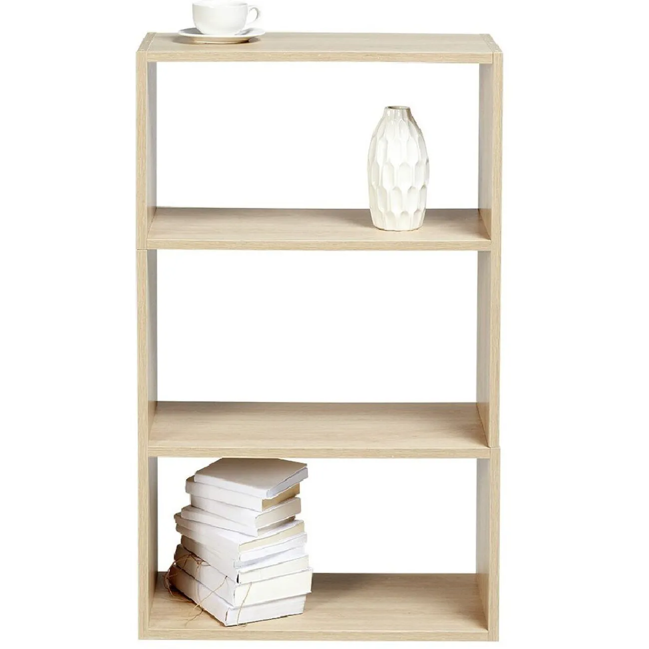 Gifi Rangement|Étagère de bureau modulable bois