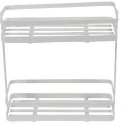 Gifi Étagère de cuisine design filaire métal blanc à poser