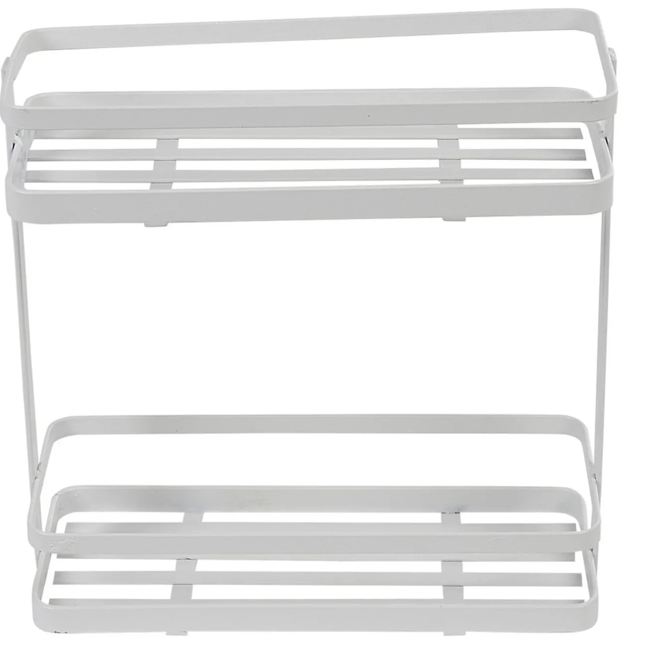 Gifi Étagère de cuisine design filaire métal blanc à poser