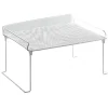Gifi Rangement|Étagère de rangement superposable blanche