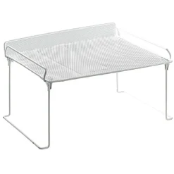 Gifi Rangement|Étagère de rangement superposable blanche