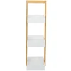 Gifi Aménagement Salle De Bain^Étagère de salle de bain à 3 niveaux bambou 22x24xH73cm