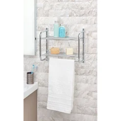 Gifi Equipement Douche^Étagère de salle de bain à fixer