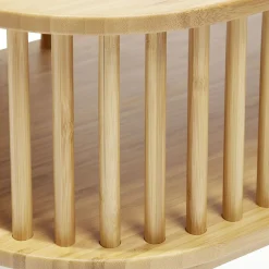 Gifi Rangement|Étagère Gaïa bambou naturel - L80xP30xH120 cm