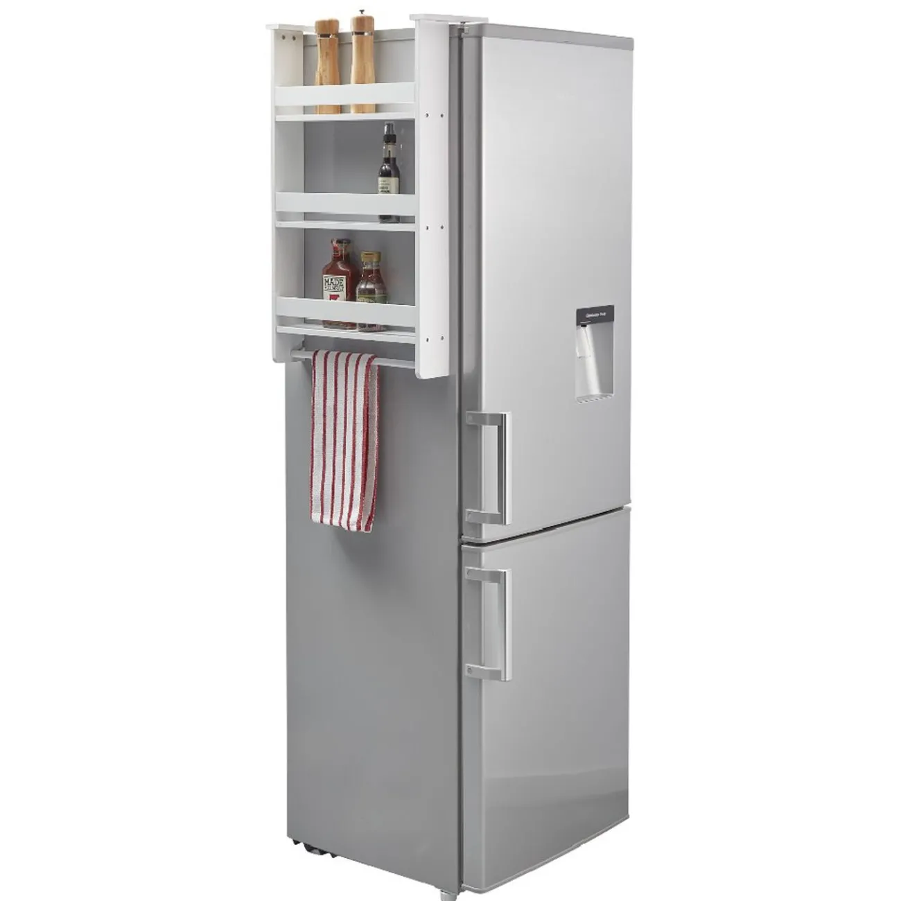 Gifi Étagère latérale à suspendre bois blanc