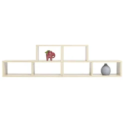 Gifi Rangement|Étagère modulable en bois x2