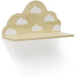 Gifi Rangement|Étagère murale Alix - 40x15xH21cm