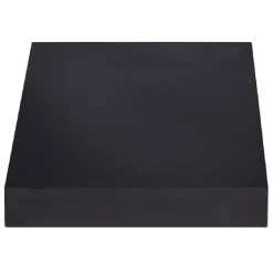 Gifi Rangement|Étagère murale carrée bois noir