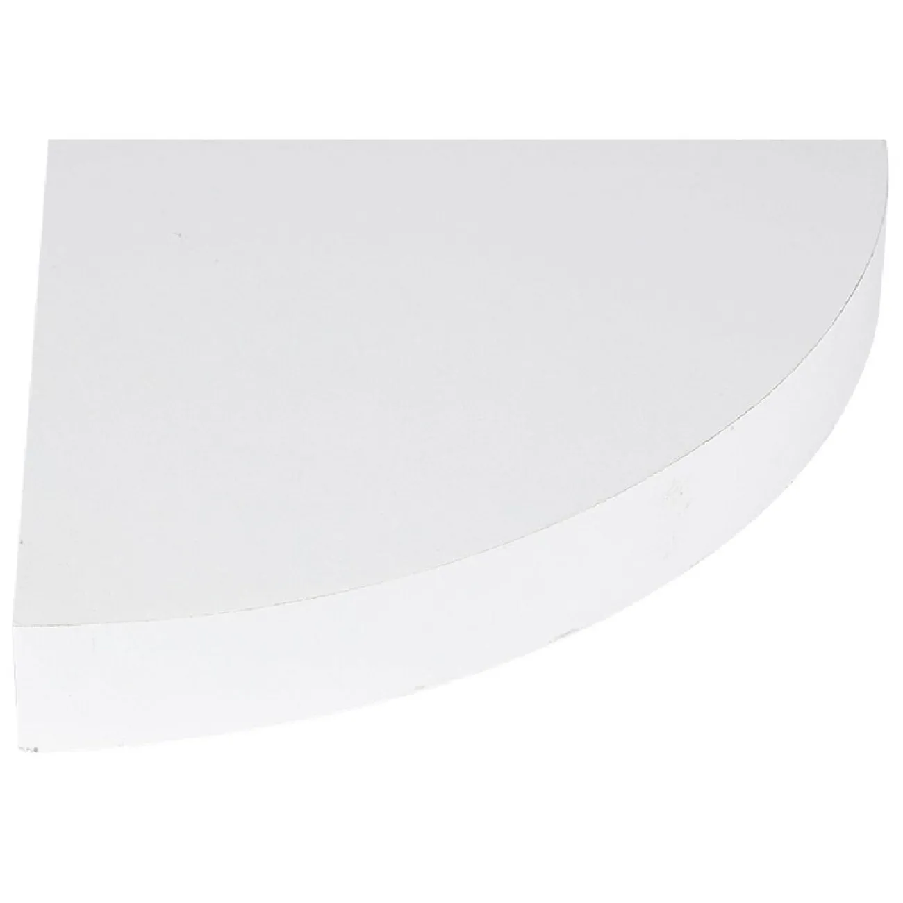 Gifi Rangement|Étagère murale d'angle bois blanc