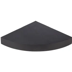 Gifi Rangement|Étagère murale d'angle bois noir