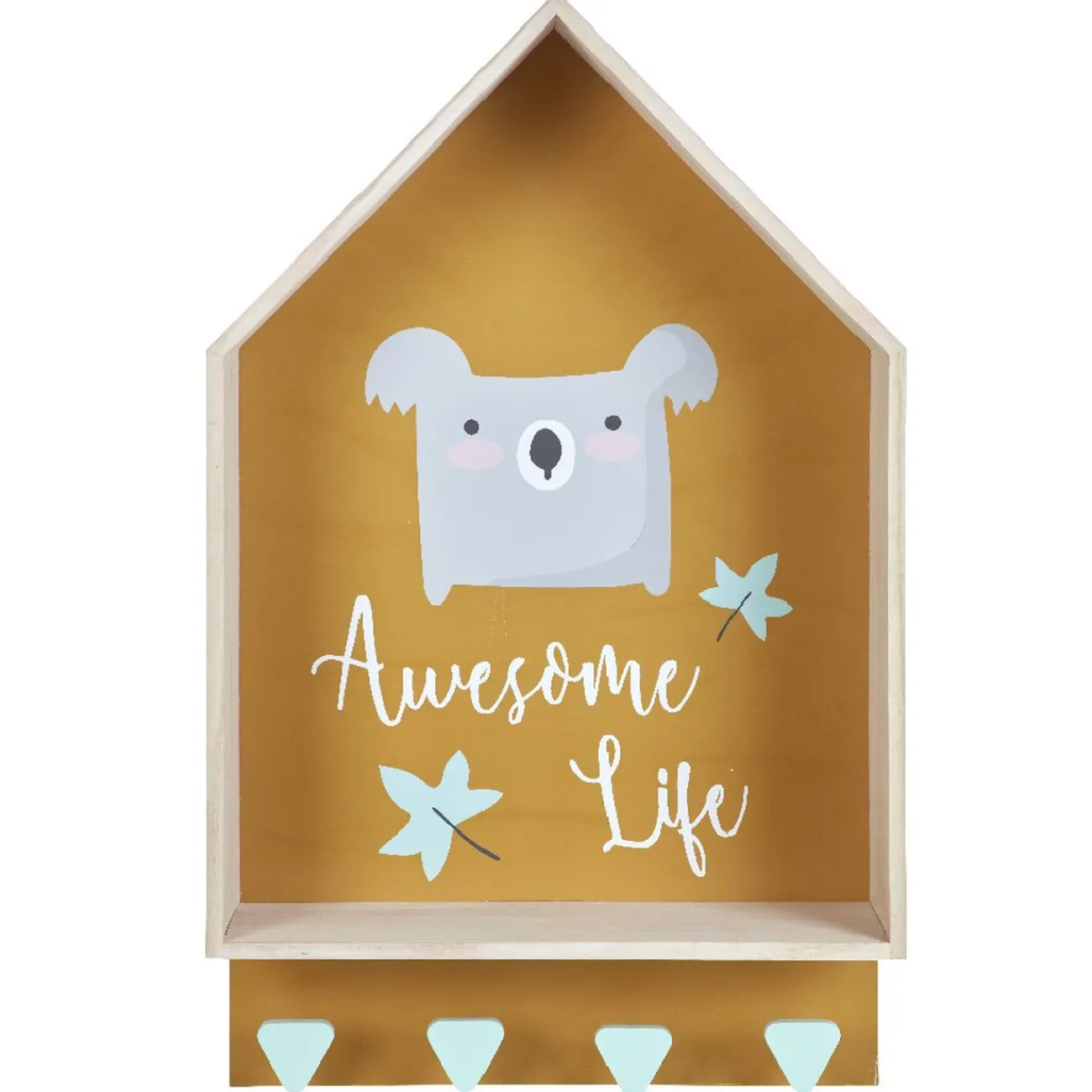 Gifi Rangement|Étagère murale Nais orange