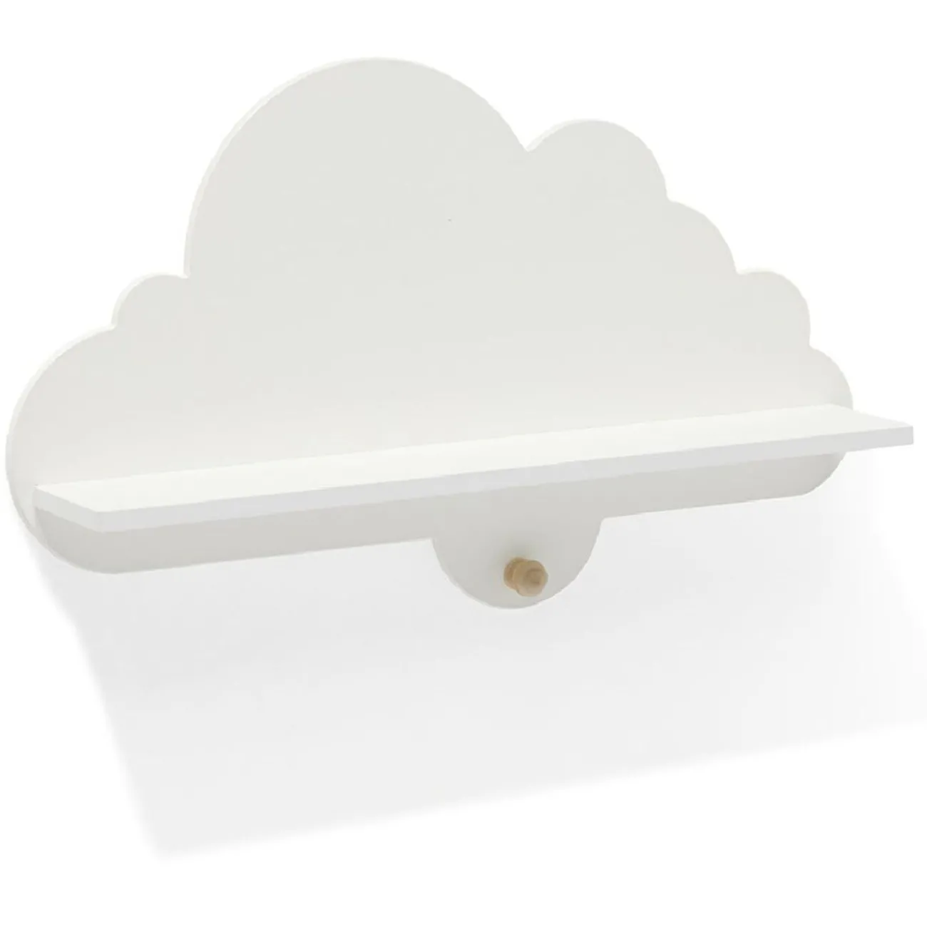 Gifi Rangement|Étagère murale Nuage blanc - L60xP11,2xH36 cm