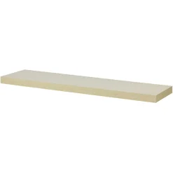 Gifi Rangement|Étagère murale rectangulaire en bois beige